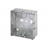 Metal Back Box 1-Gang 25mm