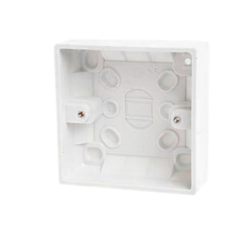 Pattress Box 1-Gang 28/32mm Pattress Box 1-Gang 28/32mm