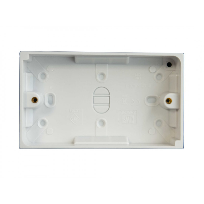 Pattress Box 2-Gang 25mm Pattress Box 2-Gang 25mm