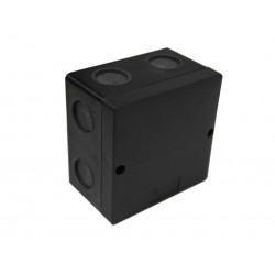 IP66 Junction Box Black 100 x 100mm