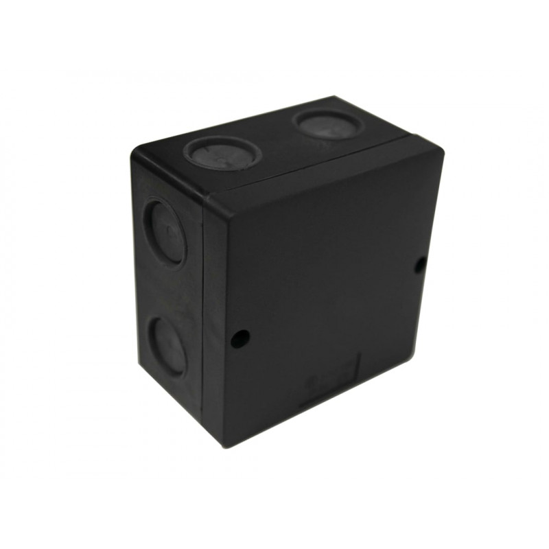 IP66 Junction Box Black 100 x 100mm IP66 Junction Box Black 100 x 100mm
