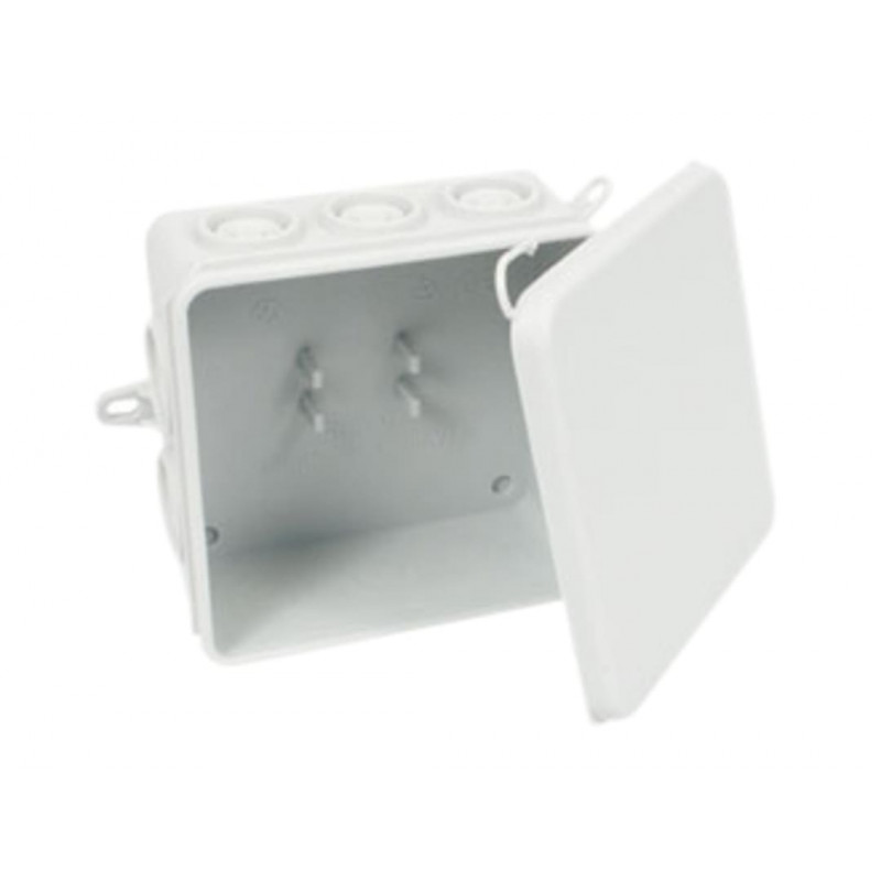 Square IP54 Junction Box 80mm Square IP54 Junction Box 80mm