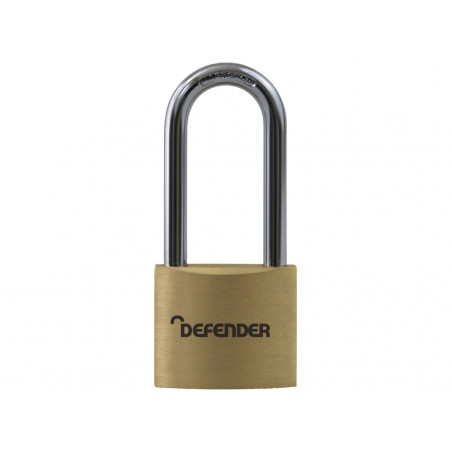 Brass Padlock Long Shackle 40mm