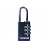 Black Die-Cast Combination Padlock 20mm