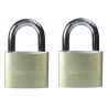 Aluminium Padlock Twin Pack 40mm