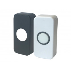 Bell Push with Black and White Covers