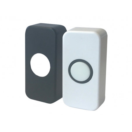 Bell Push with Black and White Covers
