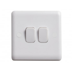 Light Switch 2-Gang 2-Way
