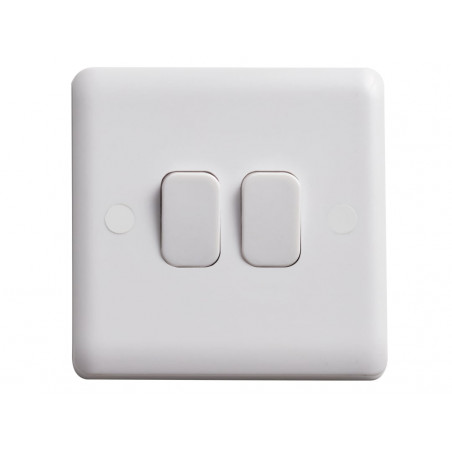 Light Switch 2-Gang 2-Way