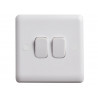 Light Switch 2-Gang 2-Way