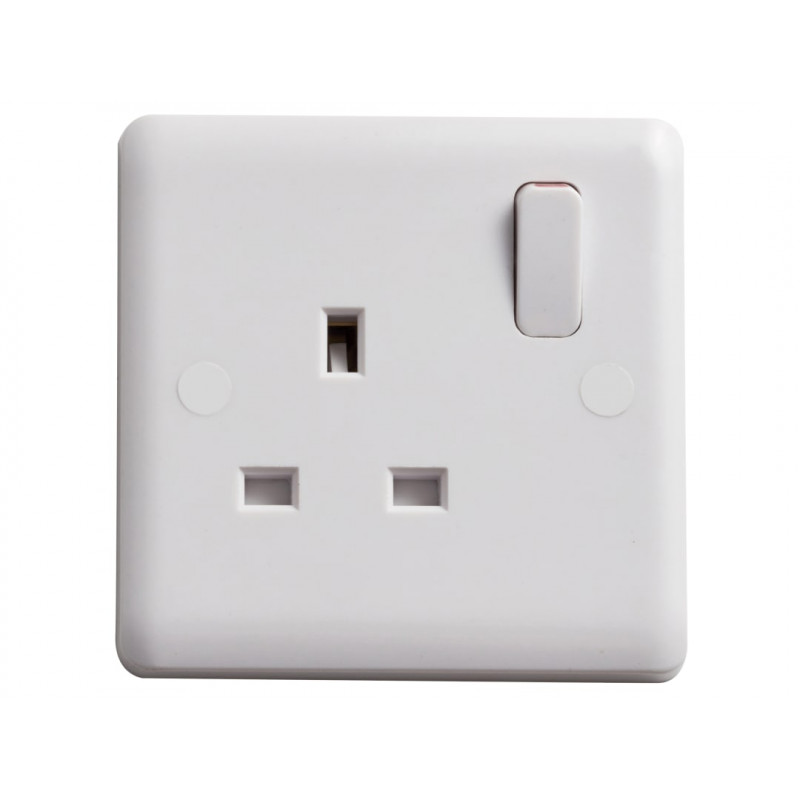 Switched Socket 1-Gang 13A Switched Socket 1-Gang 13A