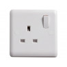 Switched Socket 1-Gang 13A