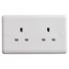 Unswitched Socket 2-Gang 13A