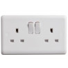 Switched Socket 2-Gang 13A