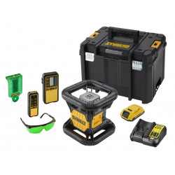 DCE079D1G Green Rotary Laser Kit 18V 1 x 2.0Ah Li-ion