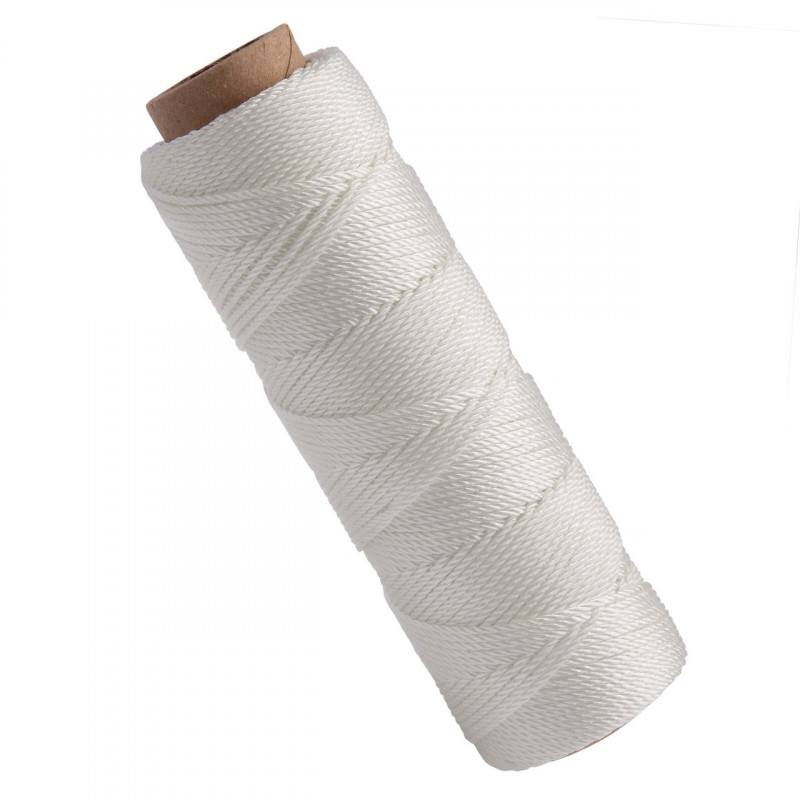 Marshalltown M620 Twisted Nylon Brick Line White 285ft Marshalltown M620 Twisted Nylon Brick Line White 285ft