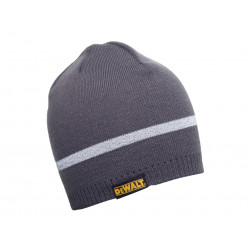 Knitted Beanie Hat - Grey