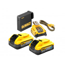 DCB094 H2USB-C POWERSTACK™ Starter Kit 18V 2 x 5.0Ah Li-ion
