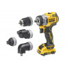 DCD703L2T XR BL Multi-head Drill Driver 12V 2 x 3.0Ah Li-ion