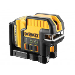 DCE0825D1G 5 Spot Cross Line Laser Green 12V 1 x 2.0Ah Li-ion