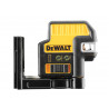 DCE0825D1G 5 Spot Cross Line Laser Green 12V 1 x 2.0Ah Li-ion