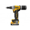 DCF414E2T XR 1/4in Brushless Riveter 2 x 1.7Ah POWERSTACK™ Li-ion
