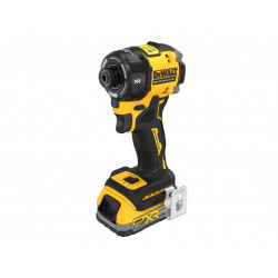 DCF870E2T Hyrdralic Impact Driver 18V 2 x 1.7Ah POWERSTACK™ Li-ion