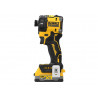 DCF870E2T Hyrdralic Impact Driver 18V 2 x 1.7Ah POWERSTACK™ Li-ion