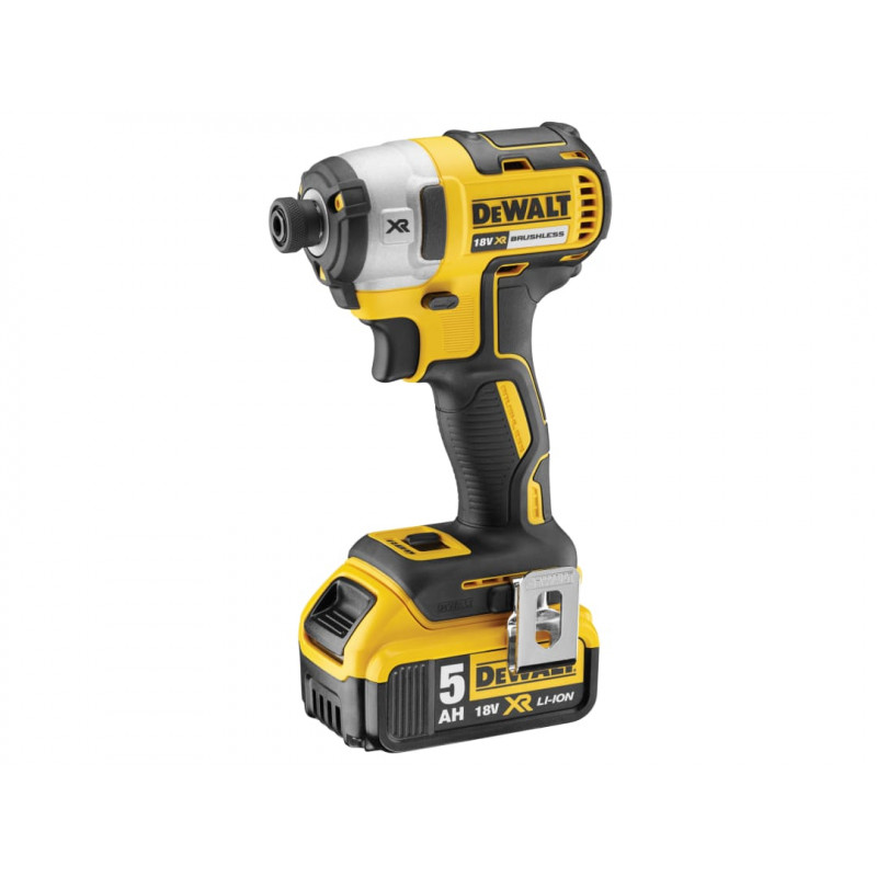 DCF887P2 XR Brushless 3 Speed Impact Driver 18V 2 x 5.0Ah Li-ion DCF887P2 XR Brushless 3 Speed Impact Driver 18V 2 x 5.0Ah Li-ion