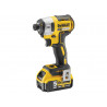 DCF887P2 XR Brushless 3 Speed Impact Driver 18V 2 x 5.0Ah Li-ion