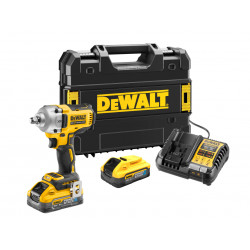 DCF891H2T XR BL 1/2in HR Anvil Impact Wrench 18V 2 x 5.0Ah POWERSTACK™ Li-ion