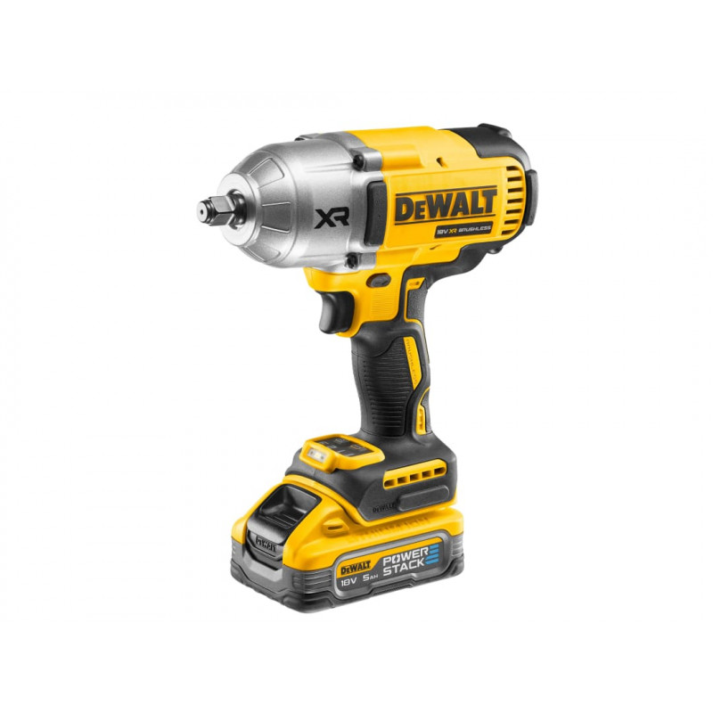 DCF900H2T POWERSTACK™ Impact Wrench 18V 2 x 5.0Ah Li-ion