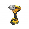 DCF900P2T XR Brushless 1/2in High Torque Impact Wrench 18V 2 x 5.0Ah Li-ion