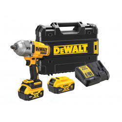 DCF900P2T XR Brushless 1/2in High Torque Impact Wrench 18V 2 x 5.0Ah Li-ion