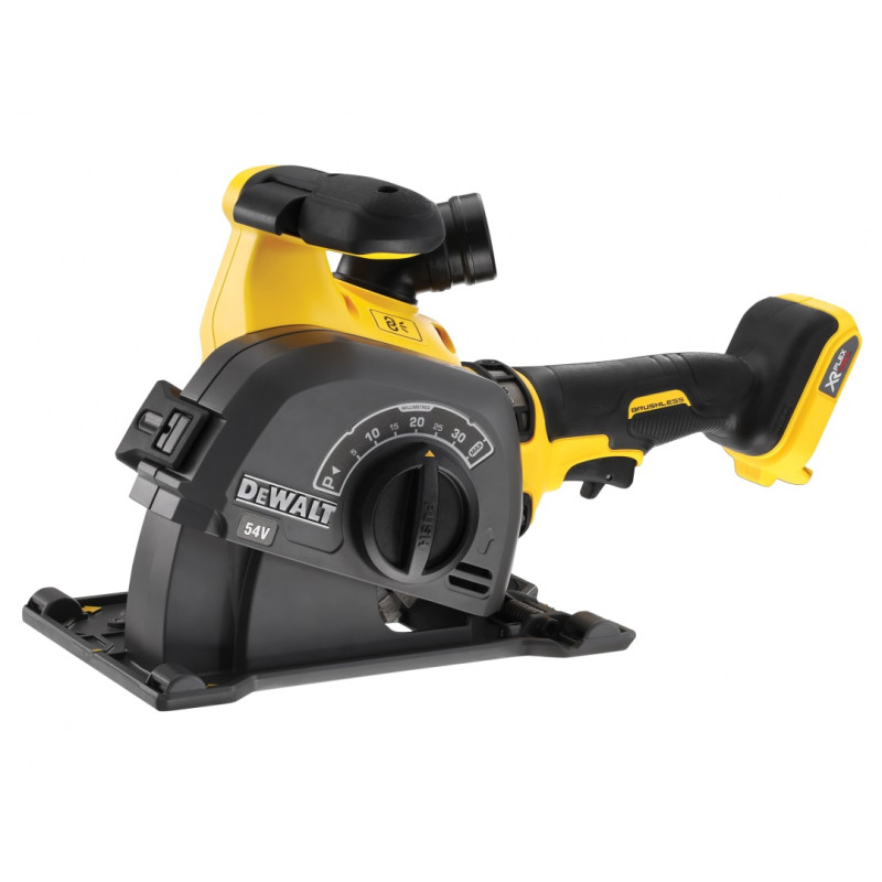 DCG200NT XR FlexVolt Wall Chaser 125mm 54V Bare Unit DCG200NT XR FlexVolt Wall Chaser 125mm 54V Bare Unit