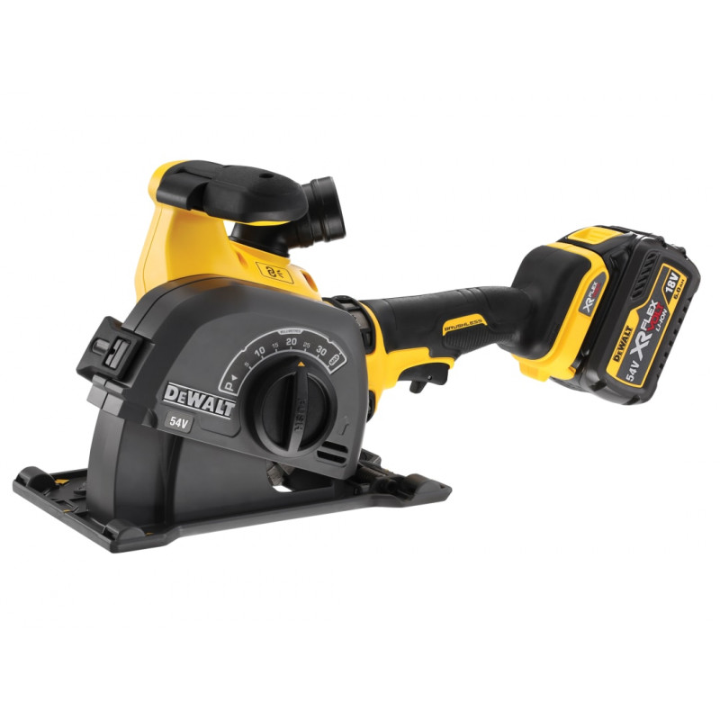 DCG200T2 XR FlexVolt Wall Chaser 125mm 54V 2 x 6.0Ah Li-ion DCG200T2 XR FlexVolt Wall Chaser 125mm 54V 2 x 6.0Ah Li-ion