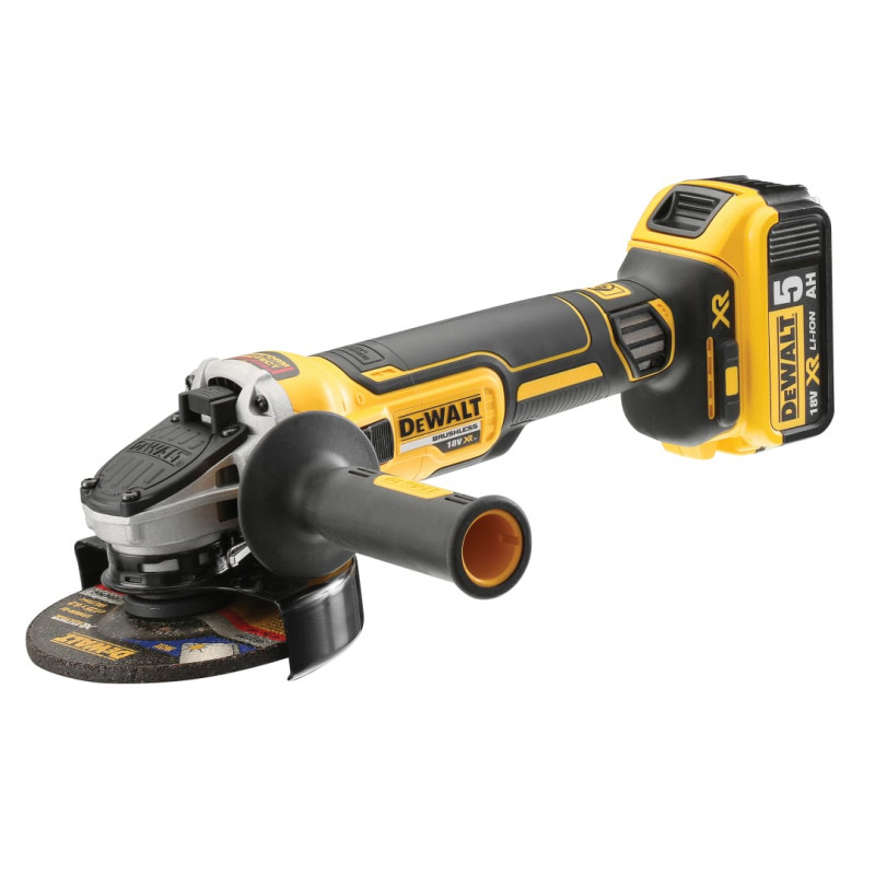 DCG405P2 XR Brushless Grinder 125mm 18V 2 x 5.0Ah Li-ion DCG405P2 XR Brushless Grinder 125mm 18V 2 x 5.0Ah Li-ion