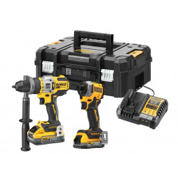 DCK2052H1 Twin Kit 18V 1 x 1.7Ah & 1 x 5.0Ah Li-ion