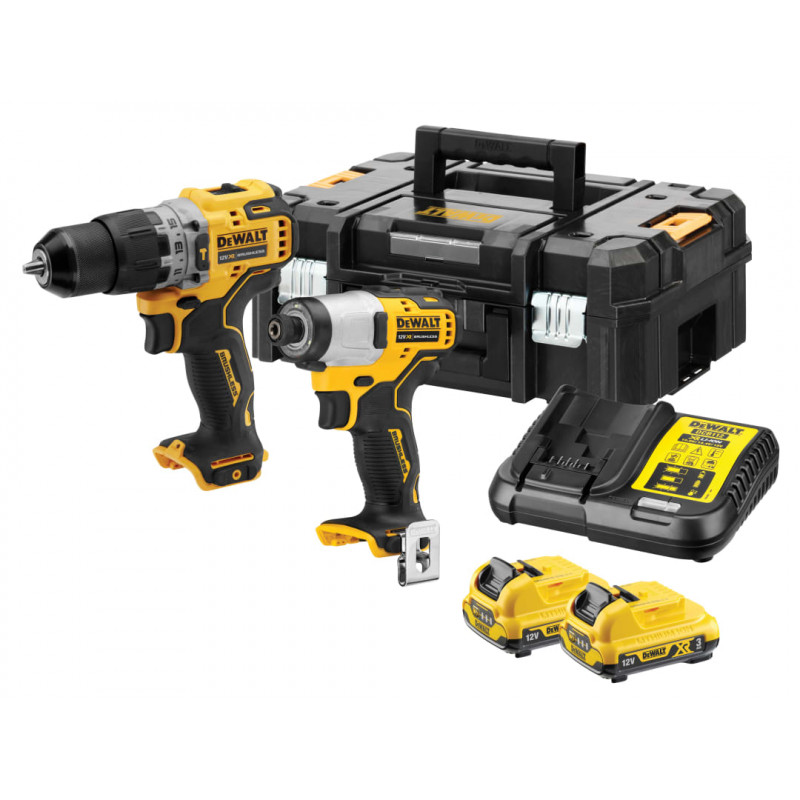 DCK2111L2T XR Brushless Sub-Compact Twin Pack 12V 2 x 3.0Ah Li-ion DCK2111L2T XR Brushless Sub-Compact Twin Pack 12V 2 x 3.0Ah Li-ion