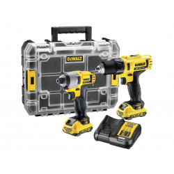 DCK211D2T XR Twin Pack 12V 2 x 2.0Ah Li-ion