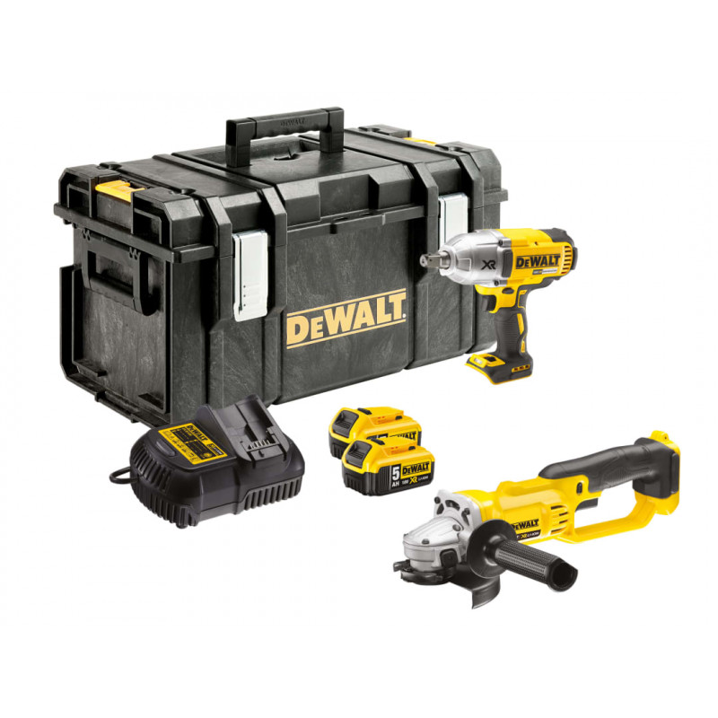 DCK269P2 XR Brushless Twin Pack 18V 2 x 5.0Ah Li-ion