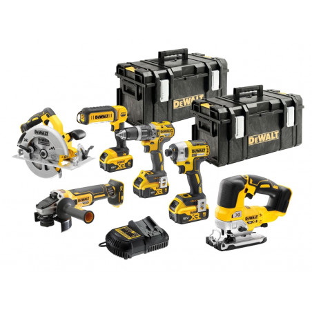 DCK663P3 XR Brushless 6 Piece Kit 18V 3 x 5.0Ah Li-ion