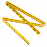 RST RSR473P Metric/Imperial Folding Plastic Rule 1m