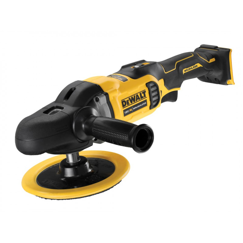DCM849N XR Brushless Rotary Polisher 180mm 18V Bare Unit DCM849N XR Brushless Rotary Polisher 180mm 18V Bare Unit