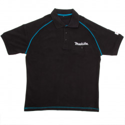 Makita 98P137 Black Polo Shirt (Large)