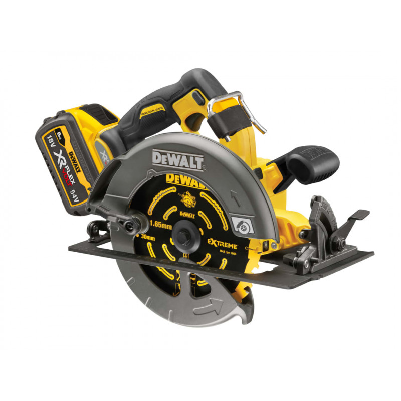DCS578T2 XR FlexVolt Circular Saw 190mm 54V 2 x 2.0Ah Li-ion DCS578T2 XR FlexVolt Circular Saw 190mm 54V 2 x 2.0Ah Li-ion