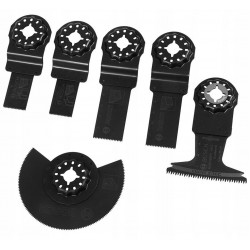 Bosch 2608664677 Starlock Multi-Tool Blade Set for Wood & Metal (6 Piece)