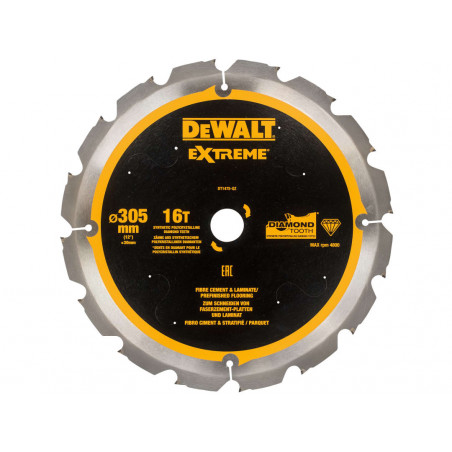 Extreme PCD Fibre Cement Saw Blade 305 x 30mm x 16T