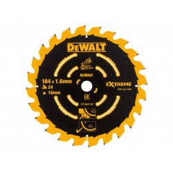 Cordless Mitre Saw Blade For DCS365 184 x 16mm x 24T
