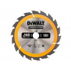 Portable Construction Circular Saw Blade 160 x 20mm x 18T